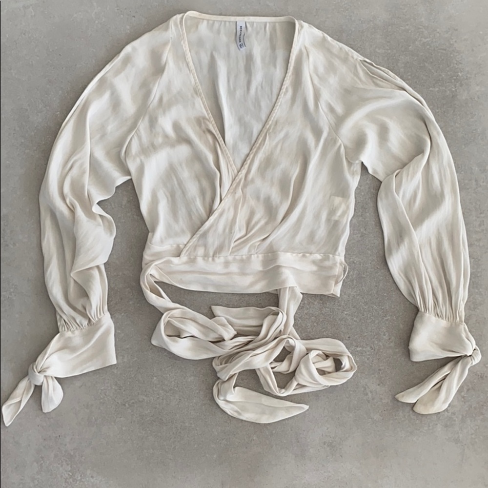 BEC & BRIDGE CRISS CROSS TOP